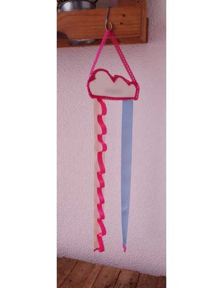 ORGANIZADOR DIADEMAS Y HORQUILLAS rosa