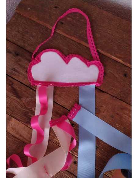 ORGANIZADOR DIADEMAS Y HORQUILLAS rosa