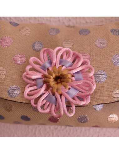 Bolso de mano lunares