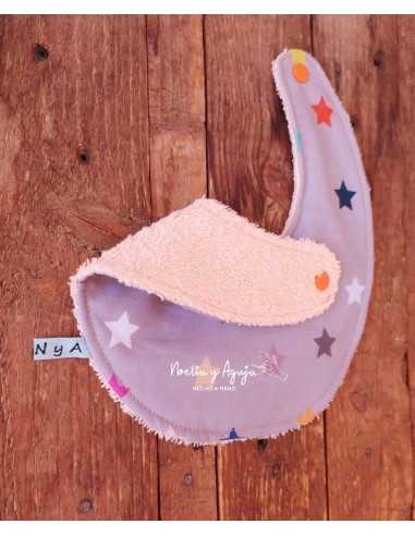 Babero estrellas colores