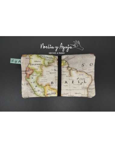 ESTUCHE TABACO DE LIAR mapa mundi