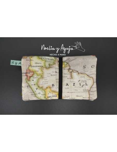ESTUCHE TABACO DE LIAR mapa mundi