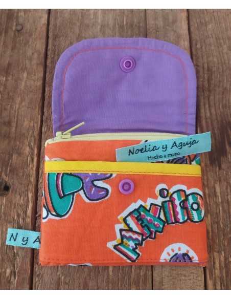 MONEDERO PEQUEÑO México lila