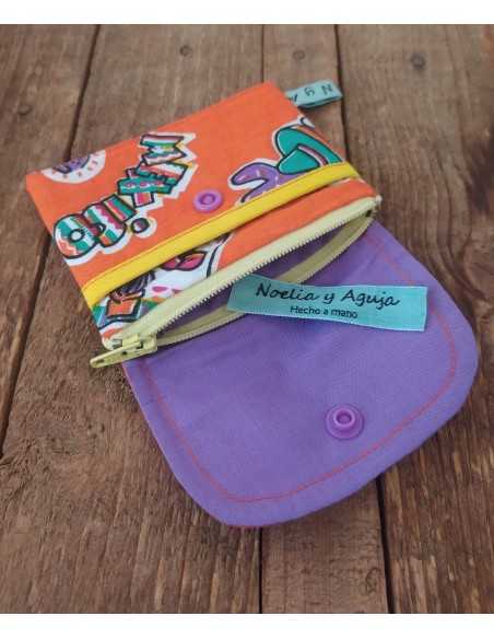 MONEDERO PEQUEÑO México lila