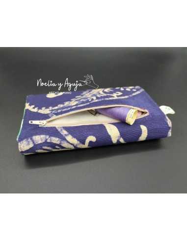 Monedero fuelle morado