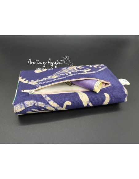 Monedero fuelle morado