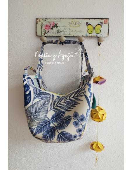 BOLSO-MOCHILA Rayas (tejido hidrófugo)