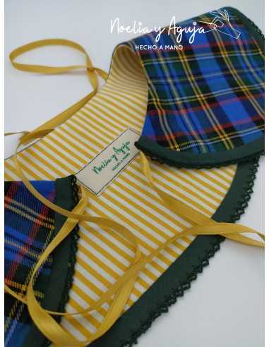 Cuello cuadros Margarita