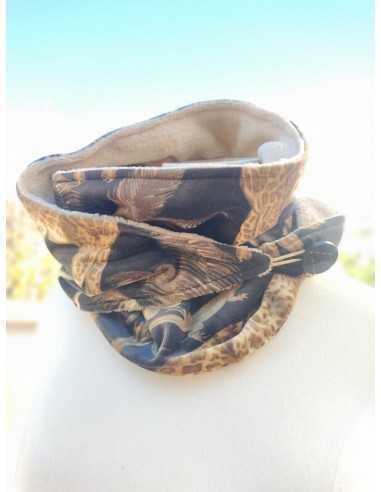 Cuello-bufanda polar Tigresa