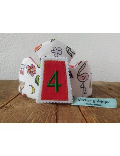 CORONA DE CUMPLEAÑOS animales