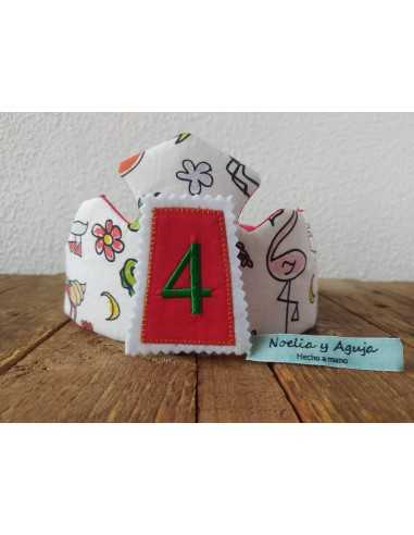 CORONA DE CUMPLEAÑOS animales